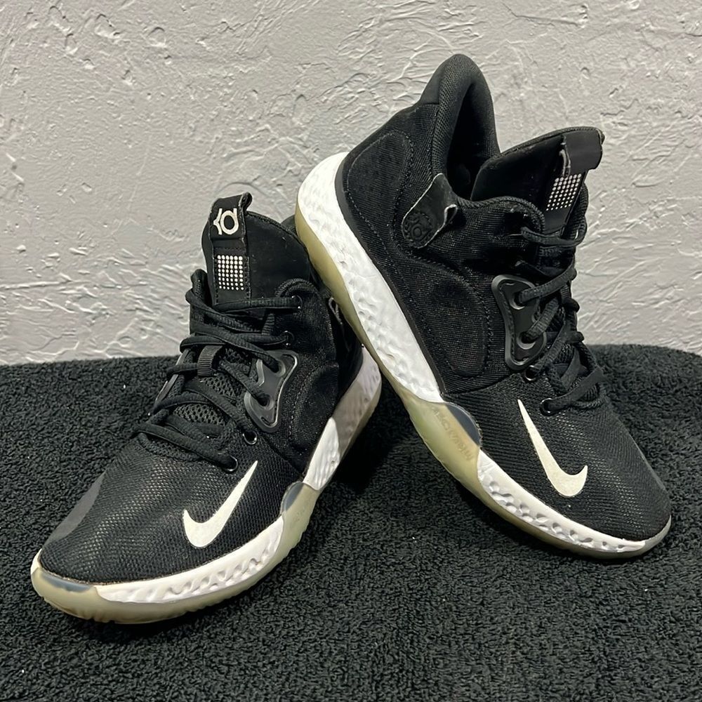🔥🏀 NIKE KD Trey 5 VII Basketball Shoes Black Men Size 7 - EXCELLENT Condition